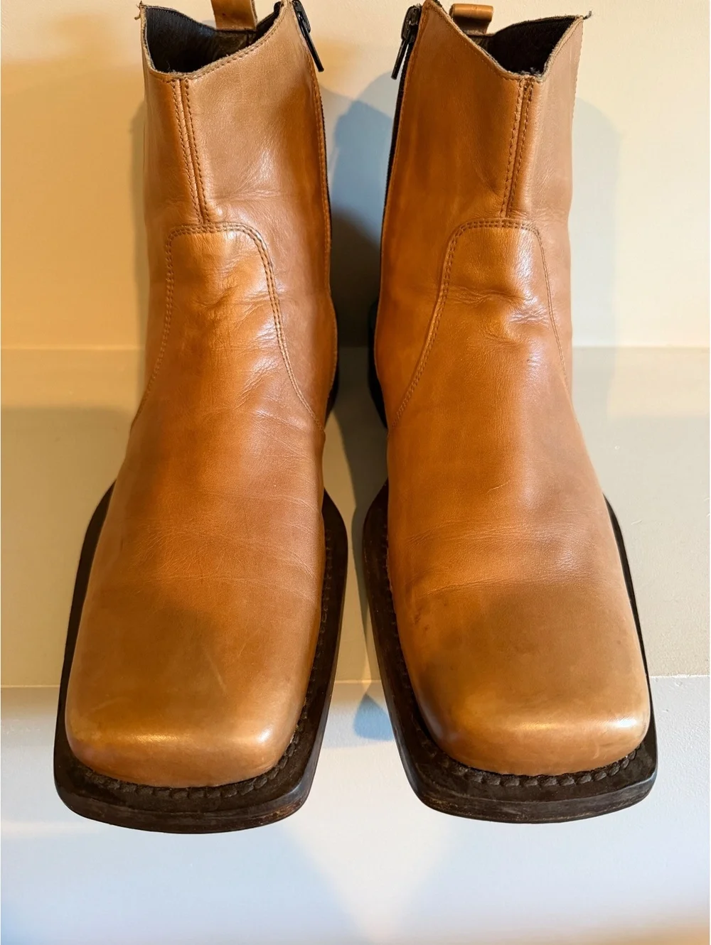 Vintage Aldo Men’s Leather Boots Size 45 US 12